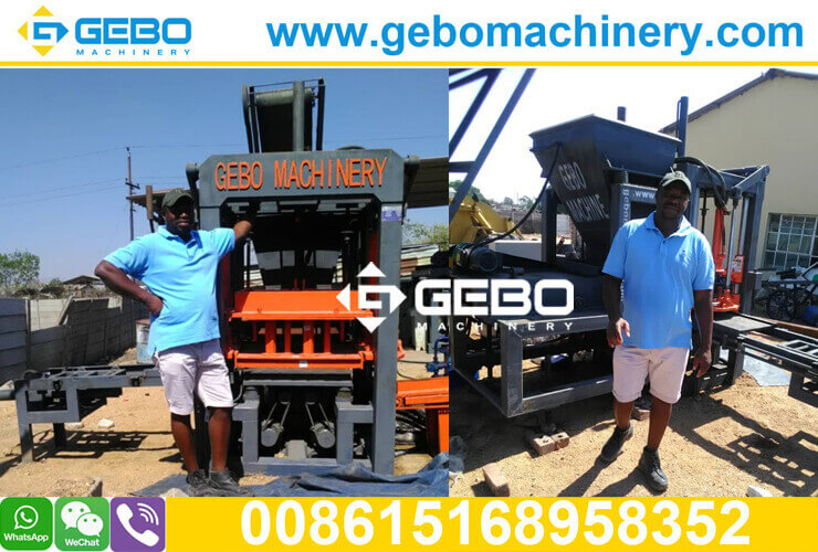 QT320 semi automatic hydraulic standard brick making machine