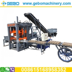 QT3-20 hydraulic stock standard brick making machine, hollow block moulding machine